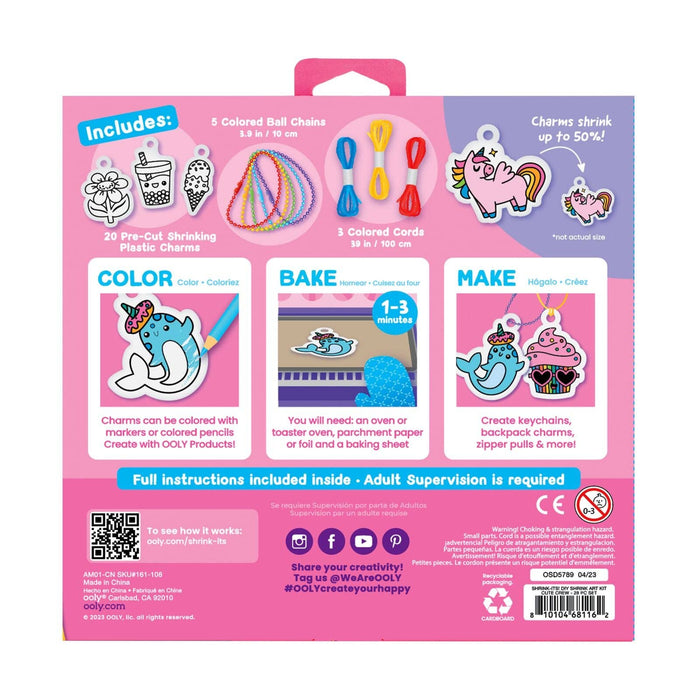 OOLY Shrink-Its! D.I.Y. Shrink Art Kit (Options Available)