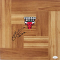Otto Porter Chicago Bulls Signed Autographed Basketball Floorboard JSA COA