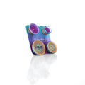 Stethoscope Attachments for Pediatric and Infant Neonatal Patients with Clip MDF® ProCardial® Titanium Kaleidoscope