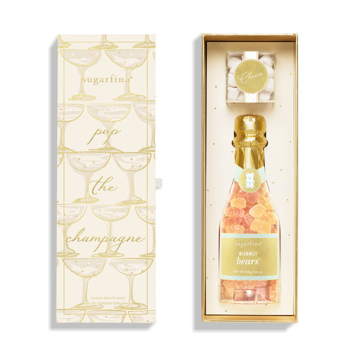 Pop The Champagne Bottle & Cube Gift Box