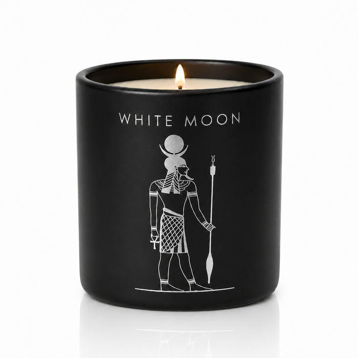 Potion Collection - Ceramic Candle - White Moon
