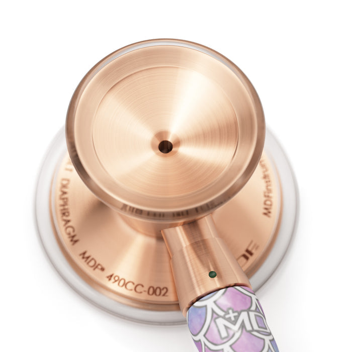 Rose Gold Stethoscope ProCardial Titanium Cardiology Baby Mermaid Engraving