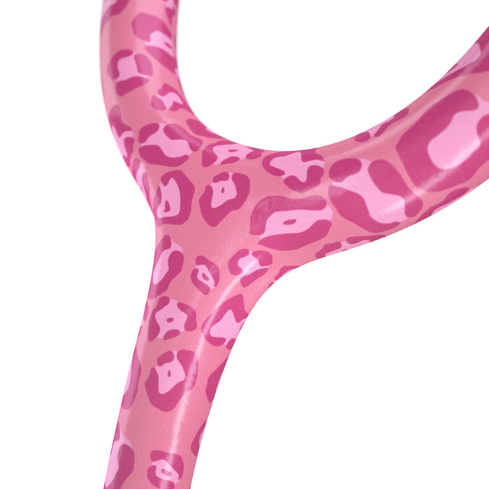 Stethoscope for Medical Professionals MDF Instruments ProCardial Titanium Cardiology Mprint Pink Leopard Print Yube Cougar Pynk and Ultraviolet