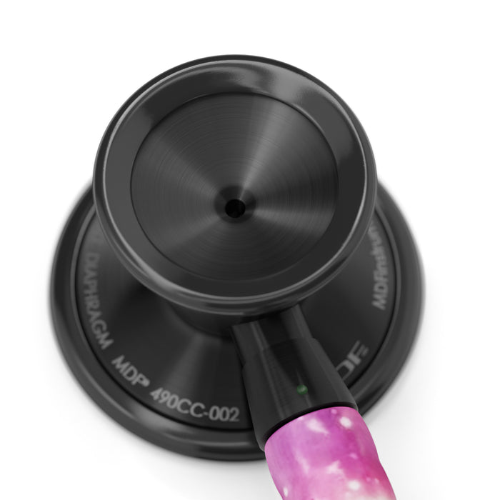 Stethoscope MDF Instruments ProCardial Titanium Cardiology Galaxy BlackOut Engraving