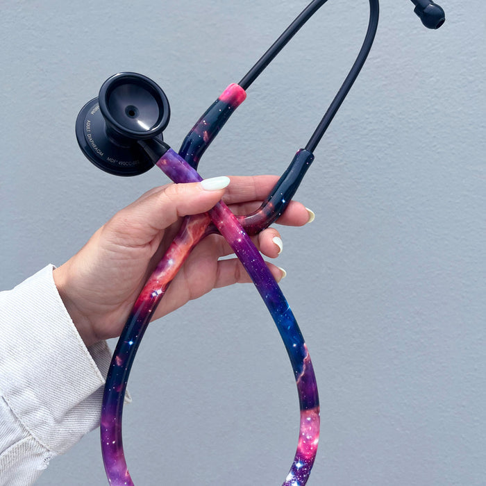 Stethoscope MDF Instruments ProCardial Titanium Mprint Cardiology Galaxy BlackOut