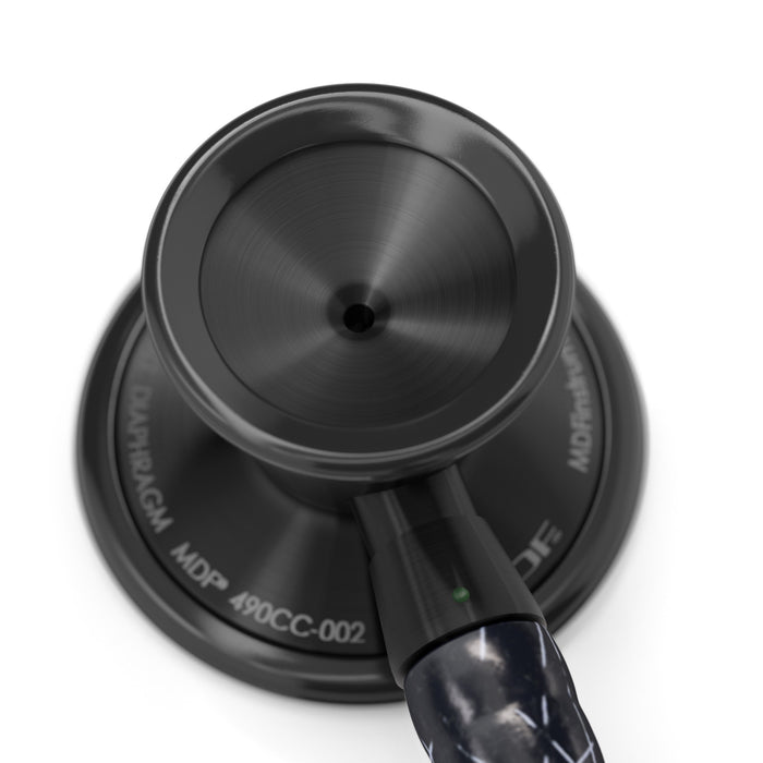 Stethoscope MDF Instruments ProCardial Titanium Mprint Realtree Trace Blue and BlackOut Engraving