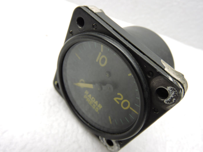 Radar Pressure Indicator, 0-25 PSI ABS, AW 1 7/8-31-B2F29