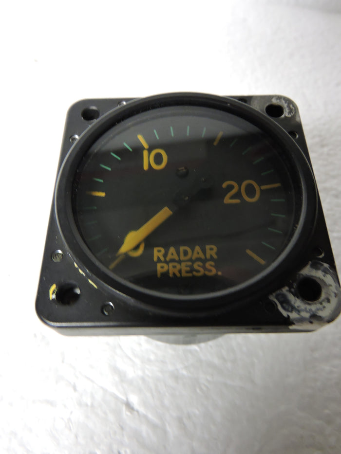 Radar Pressure Indicator, 0-25 PSI ABS, AW 1 7/8-31-B2F29