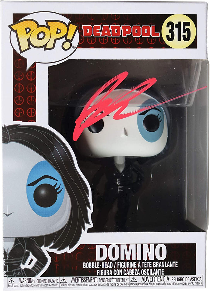 Rob Liefeld Signed Autographed Domino Deadpool FUNKO POP #315 Vinyl Figure Global COA