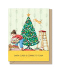 Santa Claws Greeting Card