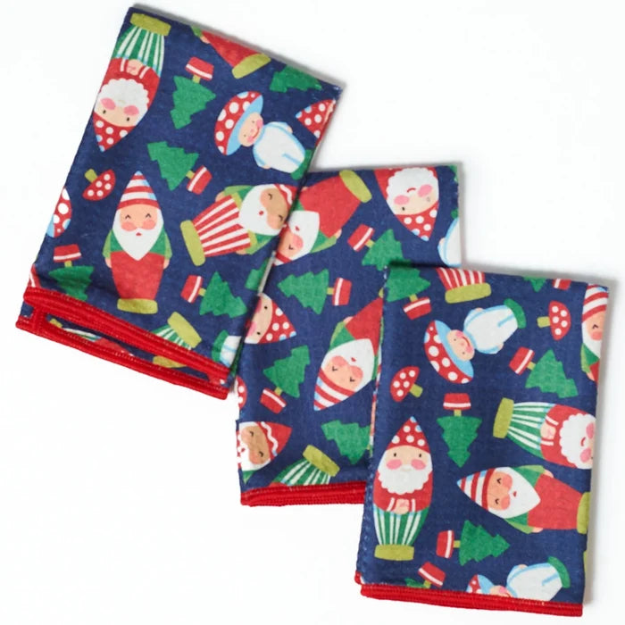 Santa Gnome Mighty Mini Towel Set
