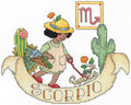 Scorpio Counted Cross Stitch Leaflet