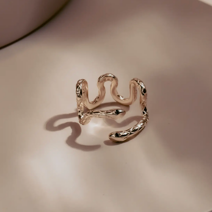 Serpent Coil Ring
