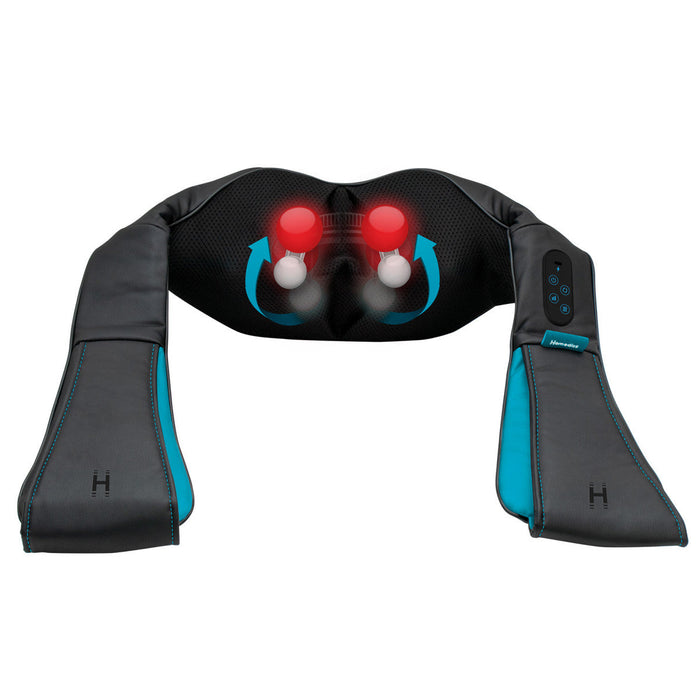 Shiatsu Neck & Shoulder Massager + Heat Massage & Relaxation Shiatsu Neck & Shoulder Massager + Heat Shiatsu Neck & Shoulder Massager + Heat HoMedics