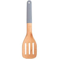 spoon BPA-free plastic gray front view