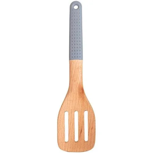 spoon BPA-free plastic gray front view
