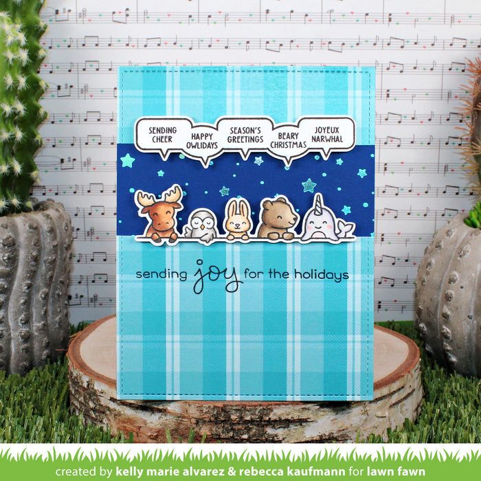 simply celebrate winter critters add-on