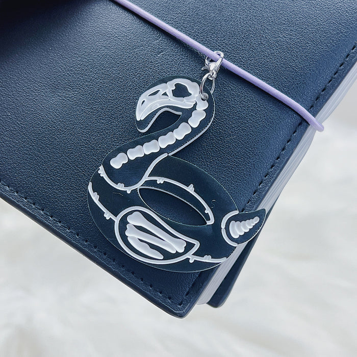 Skele Flamingo Float Acrylic Charm