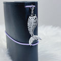 Skele Mermaid Tail Acrylic Charm