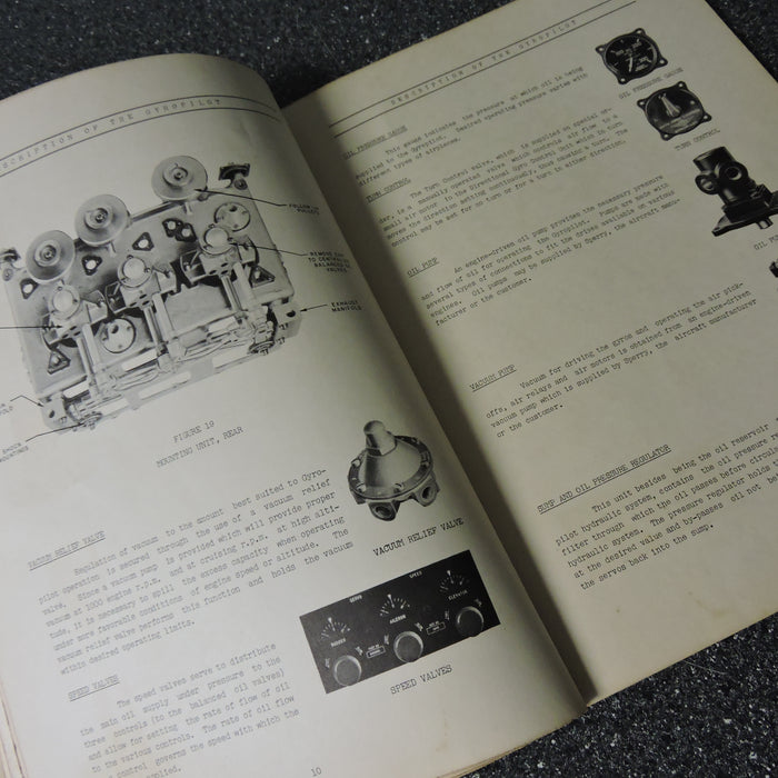 Sperry Aircraft Gyropilot Operation and Installation Manual 1936