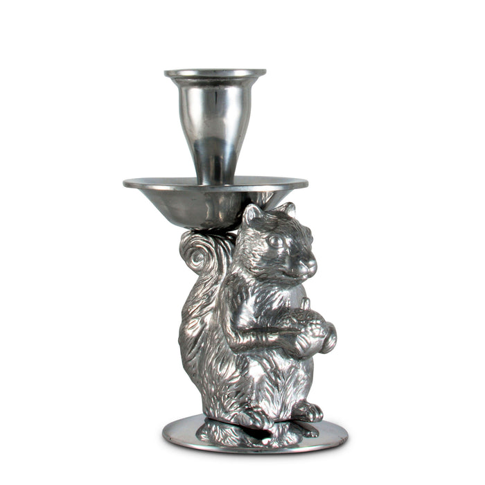 Squirrel candle holders