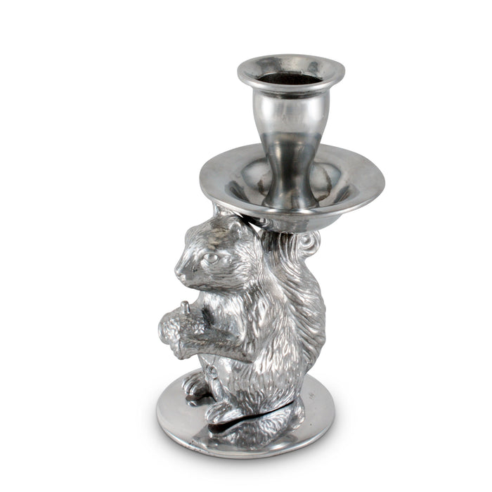 Squirrel candle holders