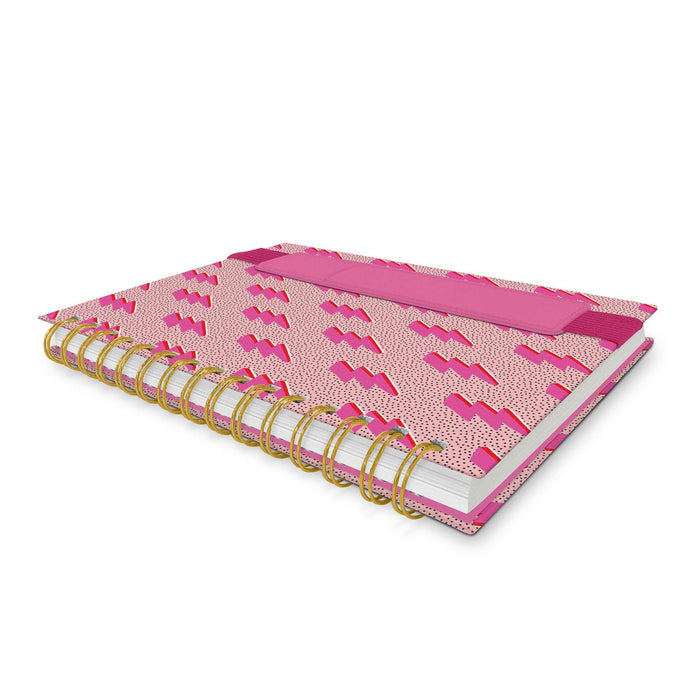 Studio Oh! - Charged Up Oliver Notebook with Pen Pocket