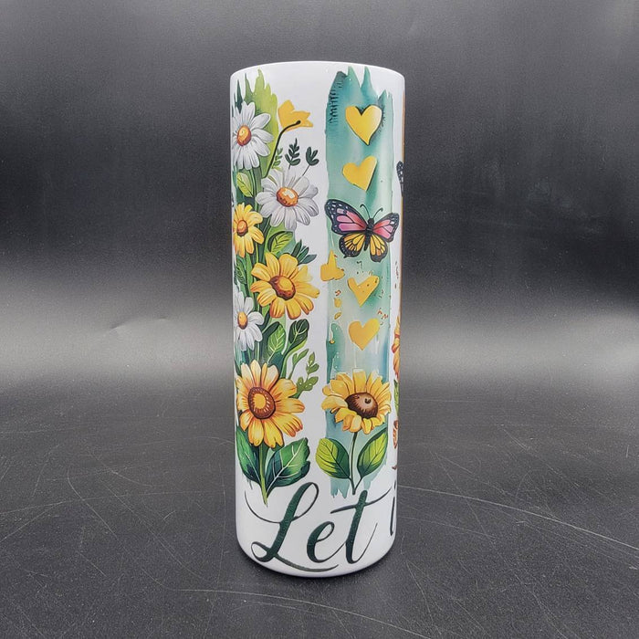 Sublimated 20oz Tumbler - Bees & Brushstrokes