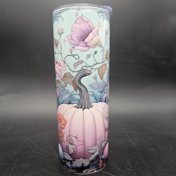 Sublimated 20oz Tumbler - Charming Pumpkin Patch