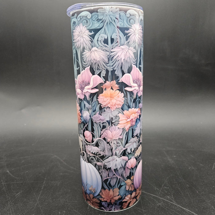 Sublimated 20oz Tumbler - Charming Pumpkin Patch