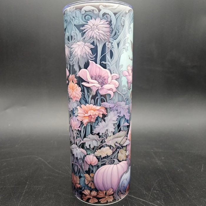 Sublimated 20oz Tumbler - Charming Pumpkin Patch