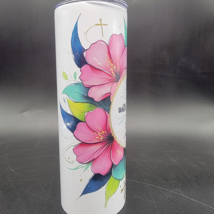 Sublimated 20oz Tumbler - Strength & Dignity