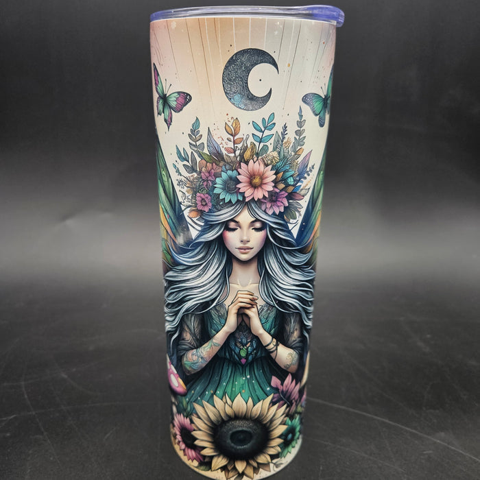 Sublimated 20oz Tumbler - Wings of Grace
