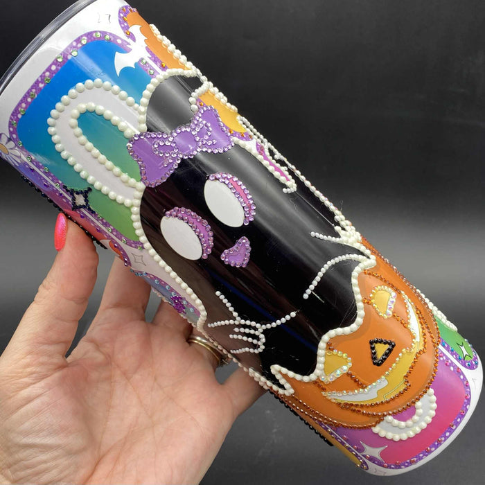 Sublimation Print of 20oz Wrap - Boo Blocks