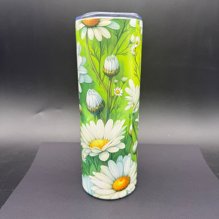 Sublimation PRINT of 20oz Wrap - Daisy Day