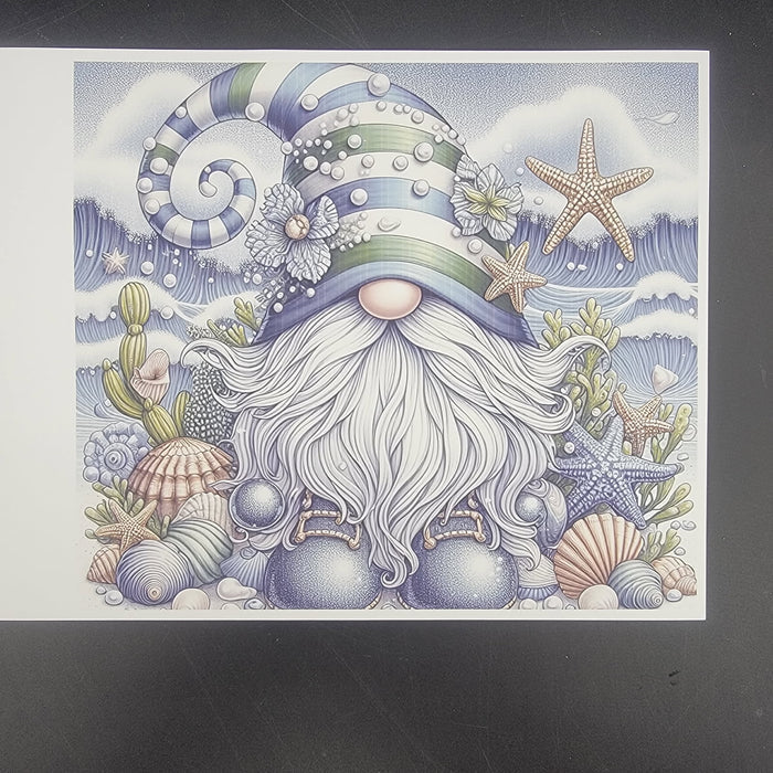 Sublimation Print of 20oz Wrap - Ocean Gnome