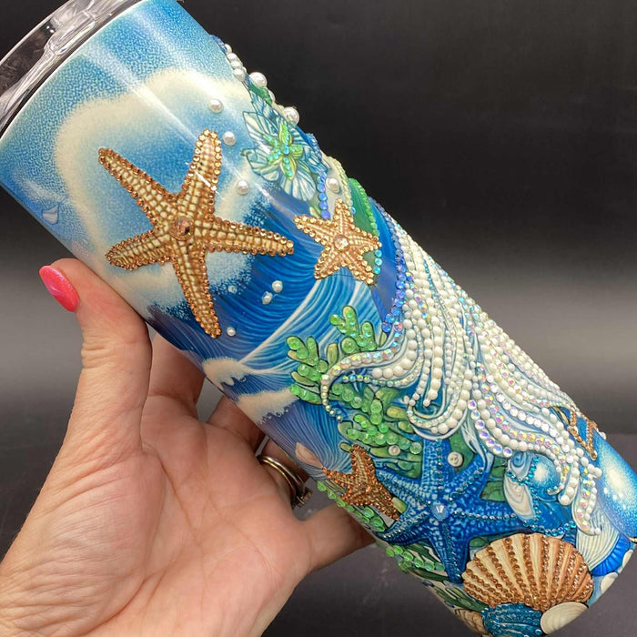 Sublimation Print of 20oz Wrap - Ocean Gnome