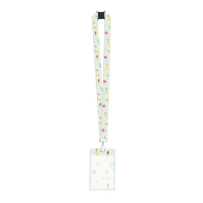 Surf Sisters Keiki Lanyard with ID Holder