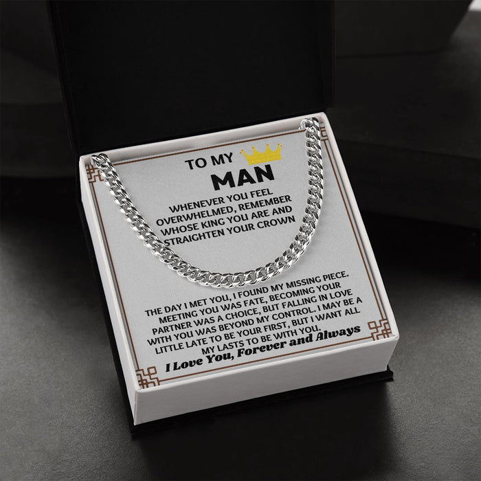 "Surprise Him with Unique and Personalized 2-Year Anniversary Gifts for Him Necklace"