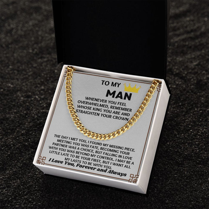 "Surprise Him with Unique and Personalized 2-Year Anniversary Gifts for Him Necklace"