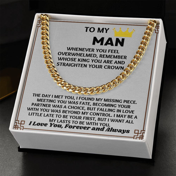 "Surprise Him with Unique and Personalized 2-Year Anniversary Gifts for Him Necklace"