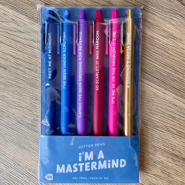 Swiftie Jotter Pens - I'm A Mastermind - Lyla's: Clothing & Gifts - Online and Rockwall Texas Boutique