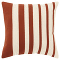 TANGE WHITE STRIPE MODERN INDUSTRIAL  THROW PILLOW