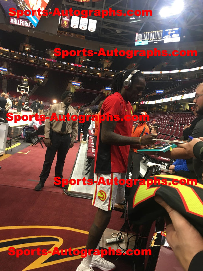 Taurean Prince Atlanta Hawks Signed Autographed Red #12 Jersey JSA COA