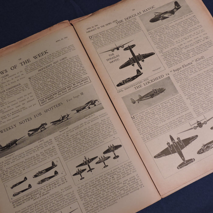 The Aeroplane Spotter Weekly, Vol 1 Jan-June 1941 Collection