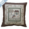 The Orange Tree Pillow by Lynette Anderson