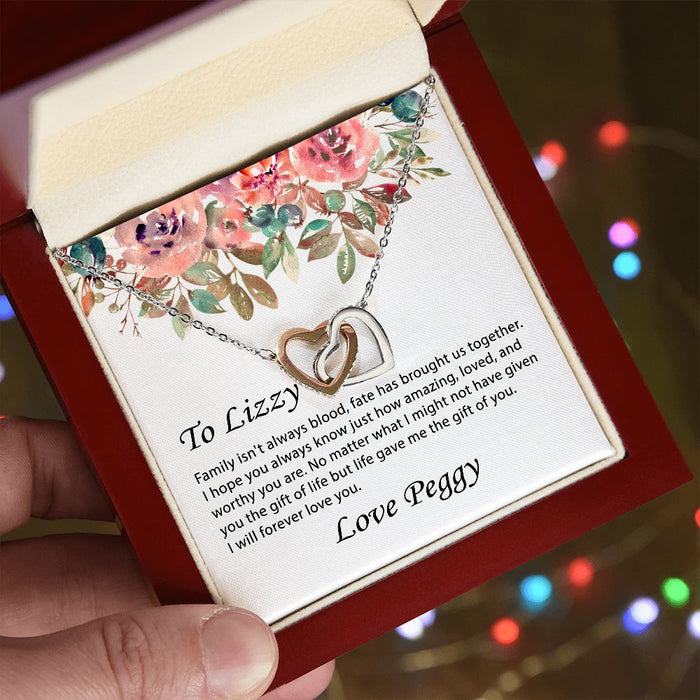 To Lizzy from Peggy