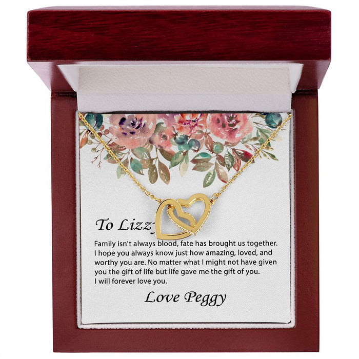 To Lizzy from Peggy