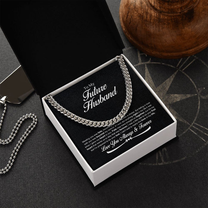 To My Future Husband Gift Fiance Gift For Him B0BD6WT3B4