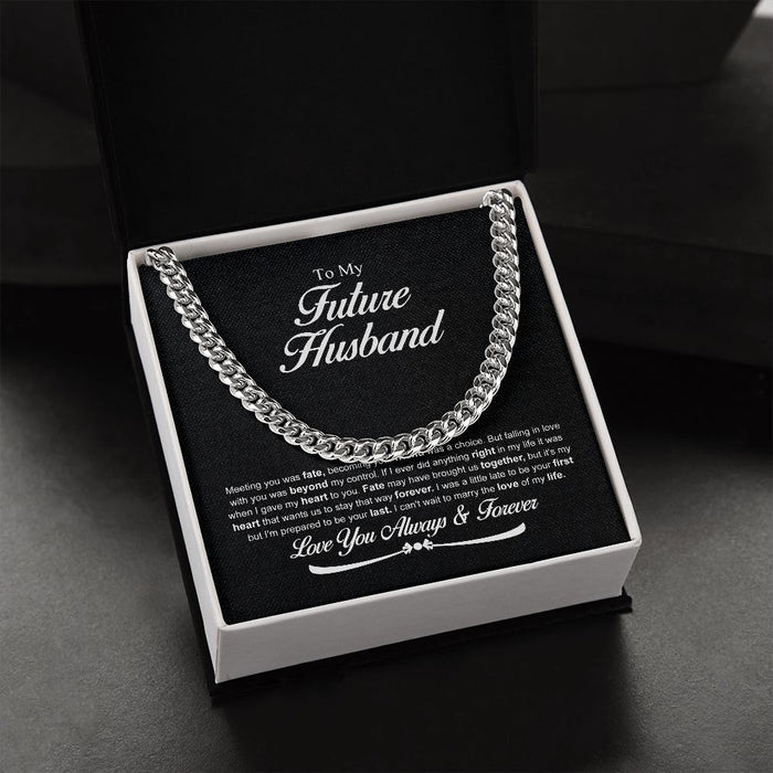 To My Future Husband Gift Fiance Gift For Him B0BD6WT3B4